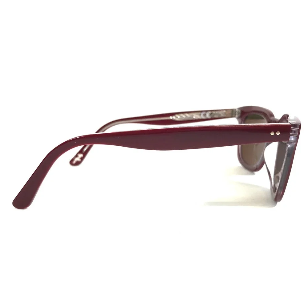 Maui Jim Sunglasses MJO2216-07F Shiny Magenta Red Frames w/ Maui Orange Lenses